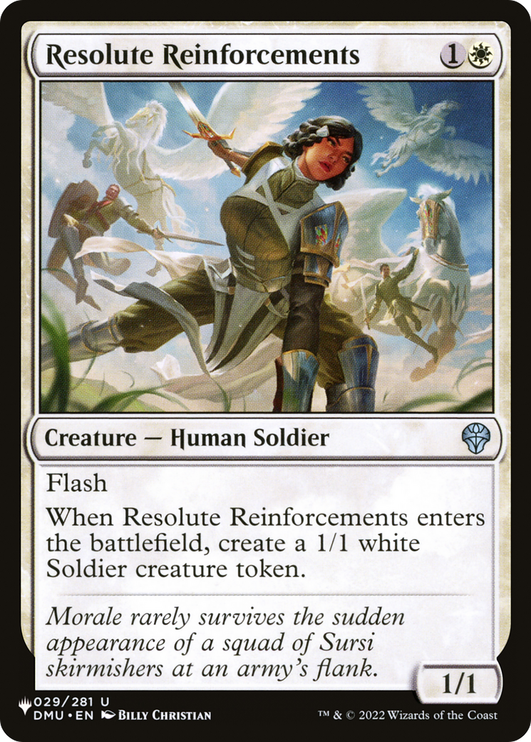 Resolute Reinforcements [The List] | Good Games Morley