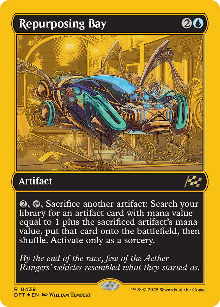 Repurposing Bay (First-Place Foil) [Aetherdrift] | Good Games Morley