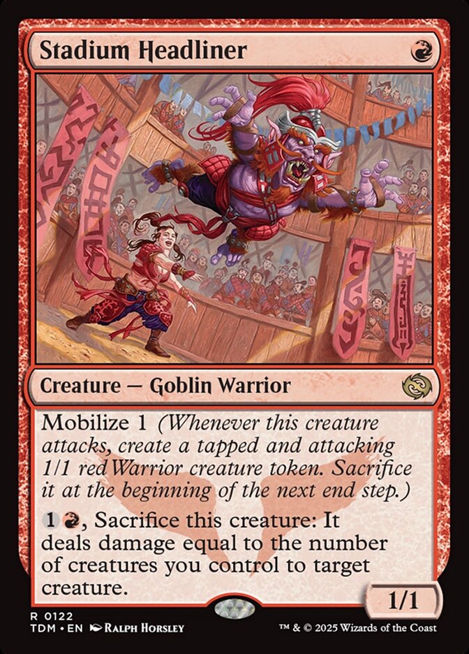 Stadium Headliner 122/291 (Tarkir: Dragonstorm)  | Good Games Morley