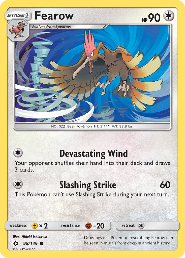Fearow (98/149) [Sun & Moon: Base Set] | Good Games Morley