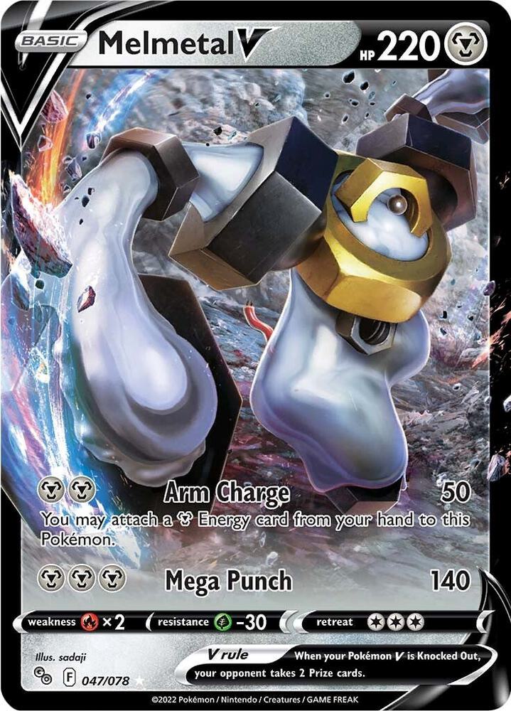 Melmetal V 047/078 (Pokemon GO)  - Holofoil | Good Games Morley