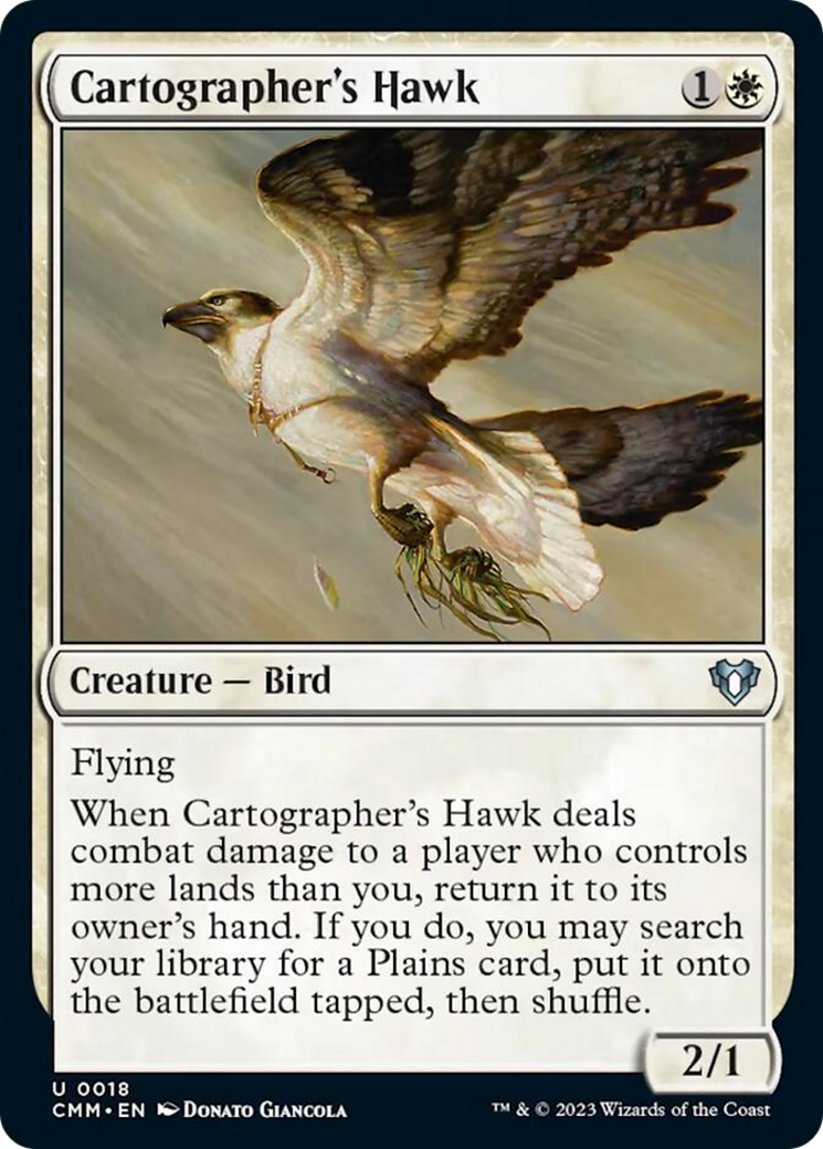 Cartographer's Hawk [Commander Masters] | Good Games Morley