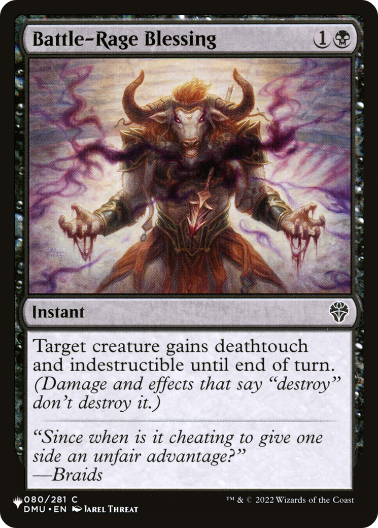 Battle-Rage Blessing [The List] | Good Games Morley