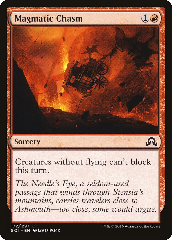 Magmatic Chasm 172/297 (Shadows over Innistrad)  | Good Games Morley