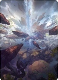 Prismatic Vista Art Card [Zendikar Rising Art Series] | Good Games Morley