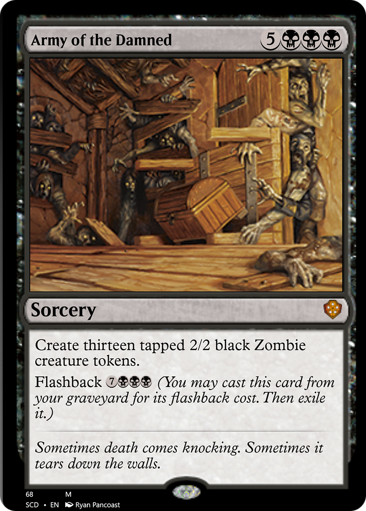 Army of the Damned [Starter Commander Decks] | Good Games Morley