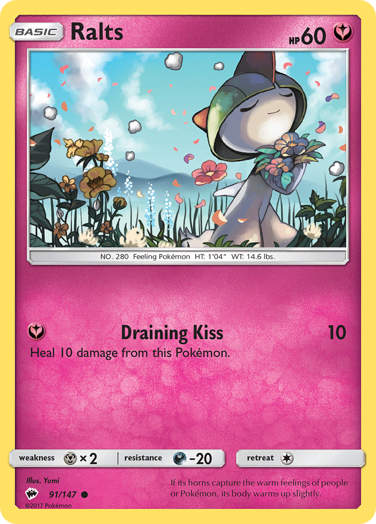 Ralts (91/147) [Sun & Moon: Burning Shadows] | Good Games Morley