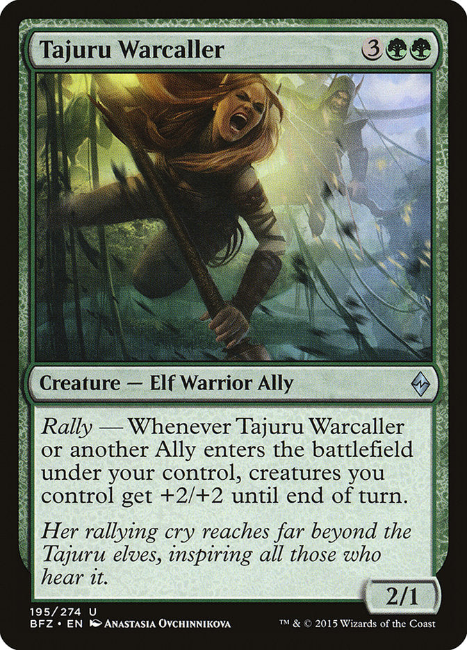 Tajuru Warcaller [Battle for Zendikar] | Good Games Morley