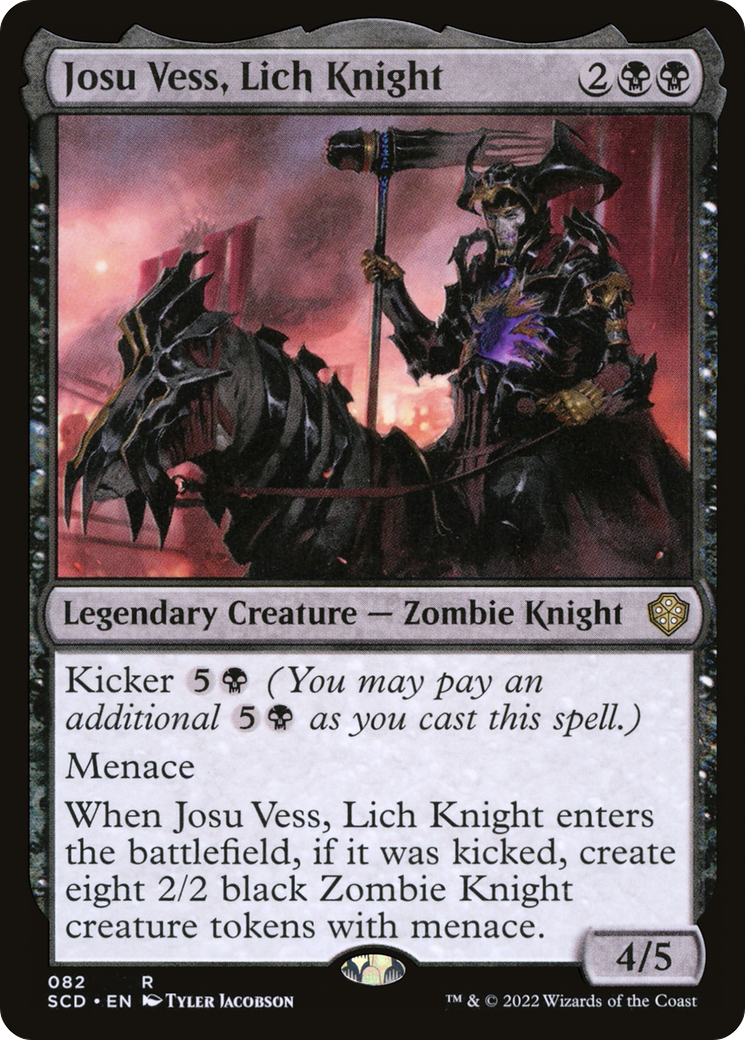 Josu Vess, Lich Knight [Starter Commander Decks] | Good Games Morley