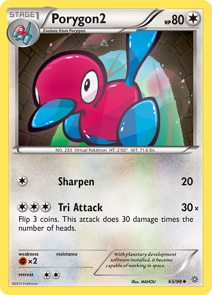 Porygon2 (65/98) [XY: Ancient Origins] | Good Games Morley