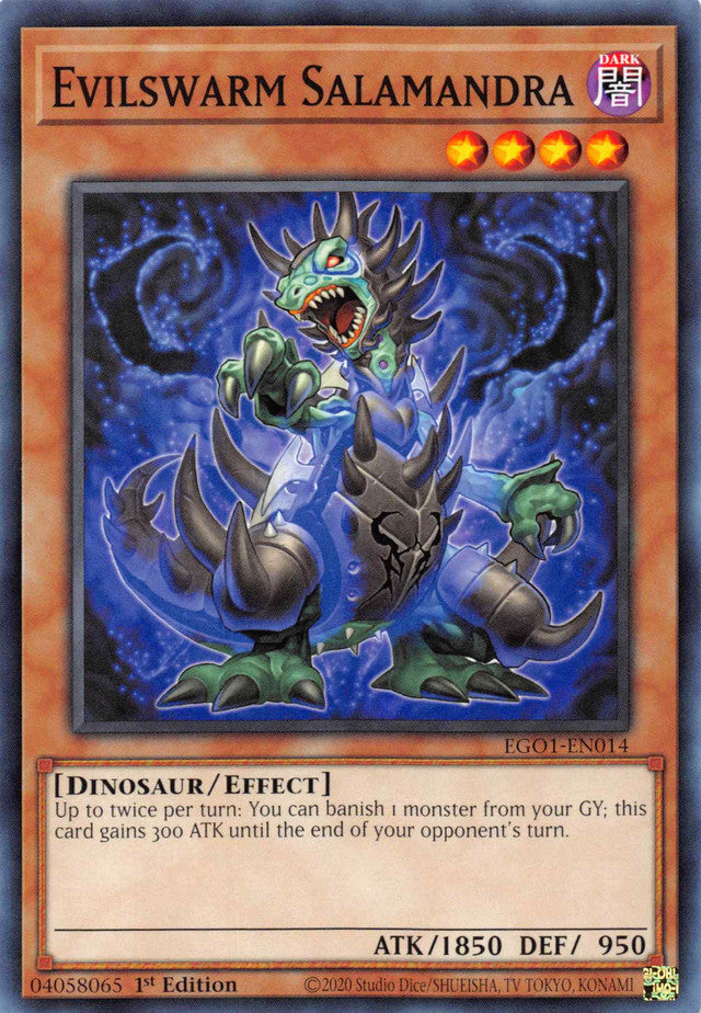 Evilswarm Salamandra [EGO1-EN014] Common | Good Games Morley