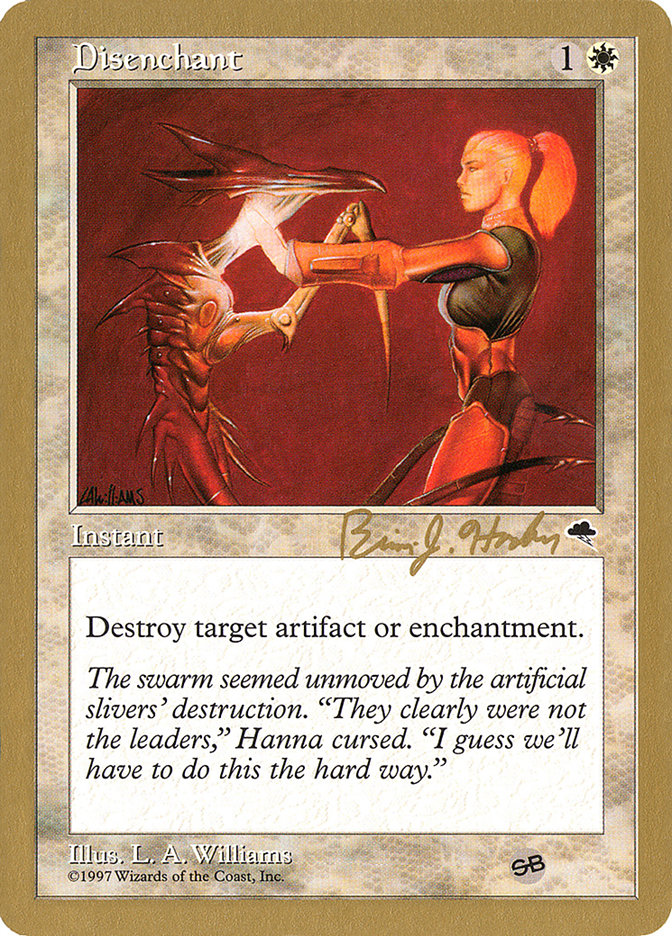 Disenchant (Brian Hacker) (SB) [World Championship Decks 1998] | Good Games Morley