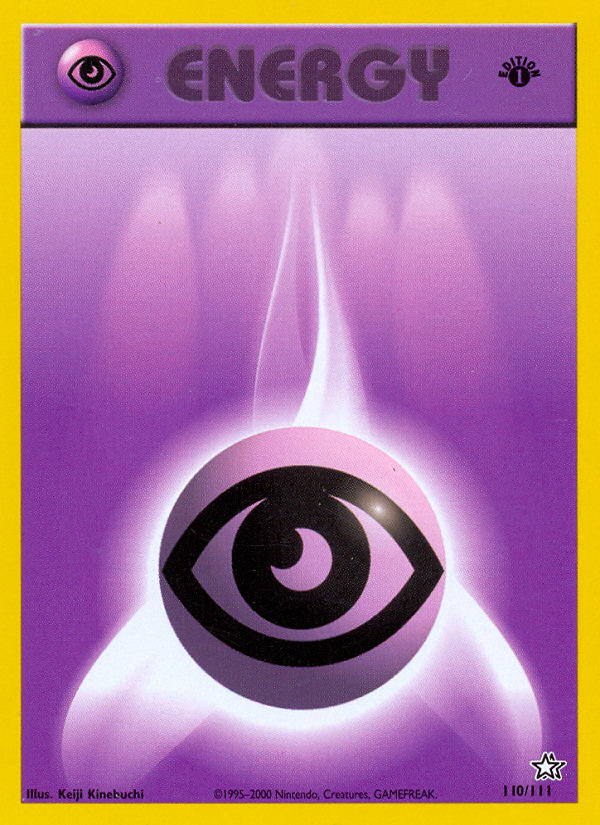 Psychic Energy (110/111) [Neo Genesis 1st Edition] | Good Games Morley