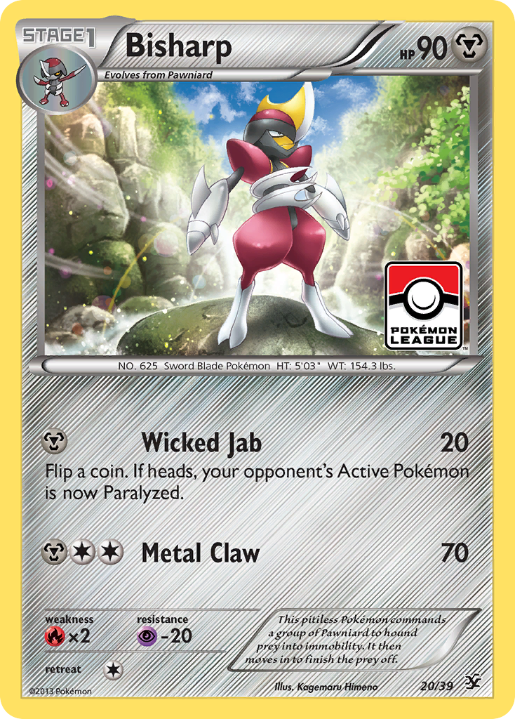 Bisharp (20/39) [XY: Kalos Starter Set] | Good Games Morley
