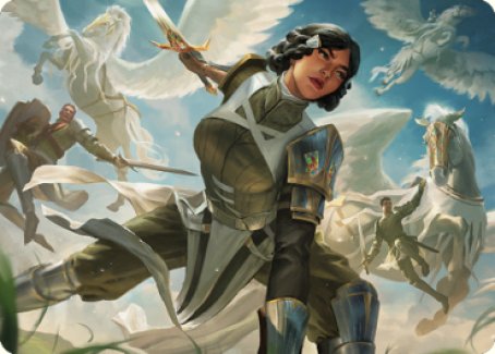 Resolute Reinforcements Art [Dominaria United Art Series] | Good Games Morley