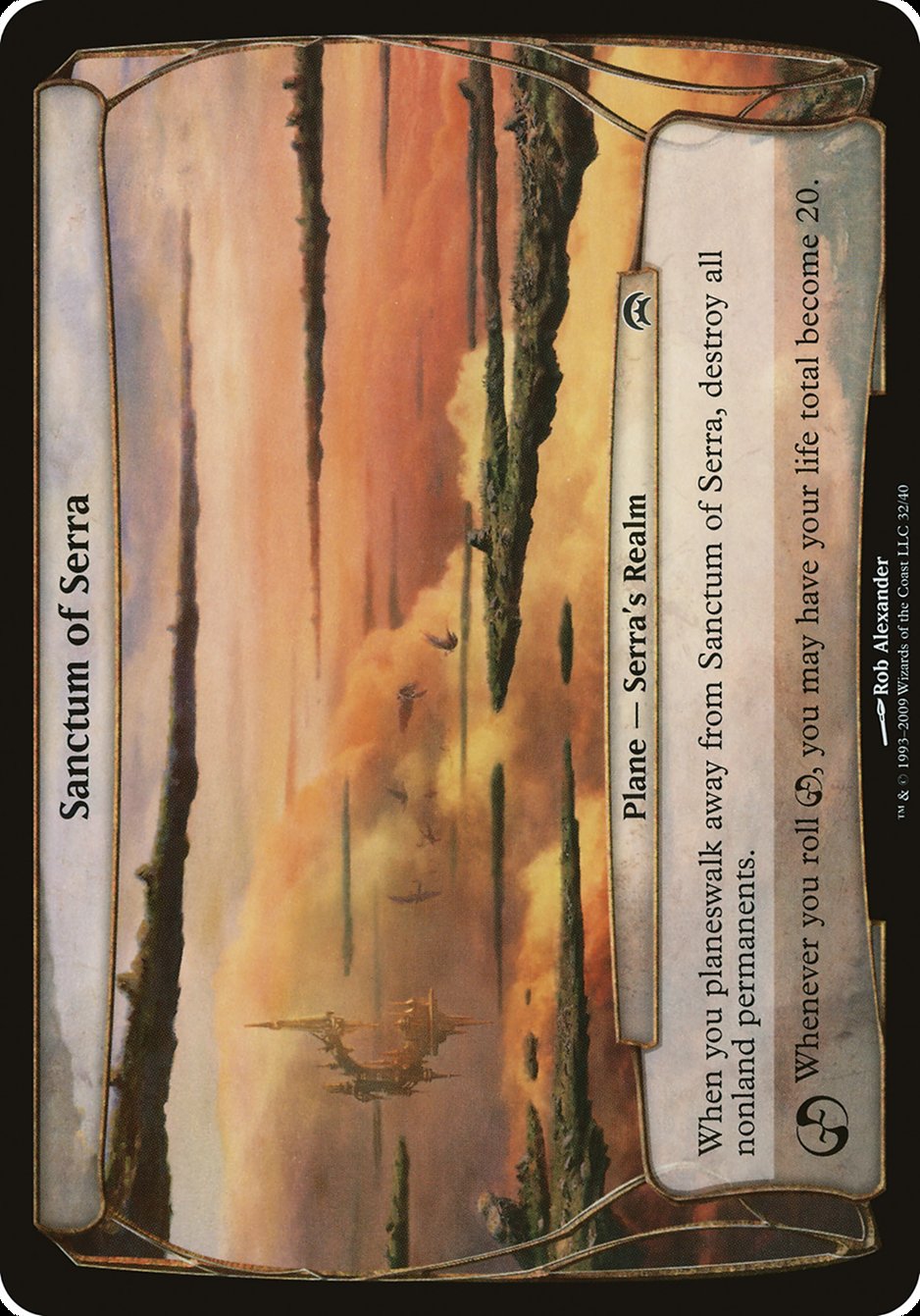 Sanctum of Serra (Planes) [Planechase Planes] | Good Games Morley