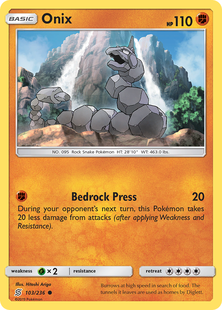Onix (103/236) [Sun & Moon: Unified Minds] | Good Games Morley
