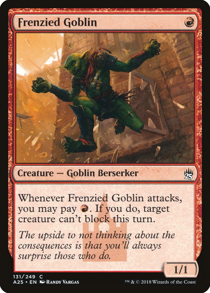 Frenzied Goblin [Masters 25] | Good Games Morley