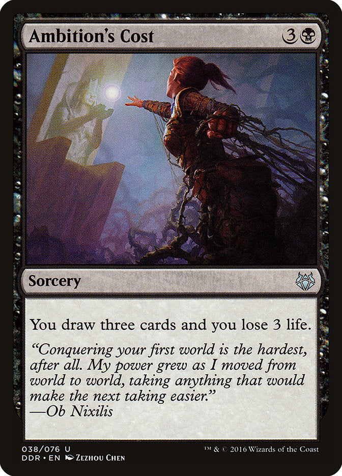 Ambition's Cost [Duel Decks: Nissa vs. Ob Nixilis] | Good Games Morley