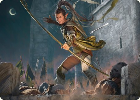 Legolas, Counter of Kills Art Card [The Lord of the Rings: Tales of Middle-earth Art Series] | Good Games Morley