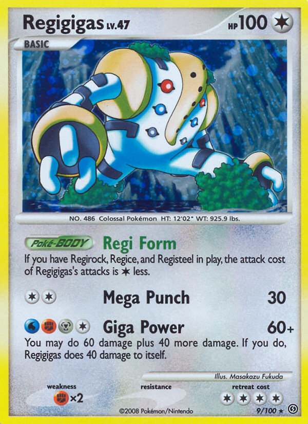 Regigigas (9/100) [Diamond & Pearl: Stormfront] | Good Games Morley