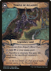 Arguel's Blood Fast // Temple of Aclazotz (Buy-A-Box) [Ixalan Treasure Chest] | Good Games Morley