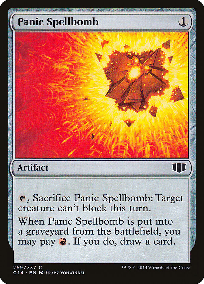 Panic Spellbomb [Commander 2014] | Good Games Morley