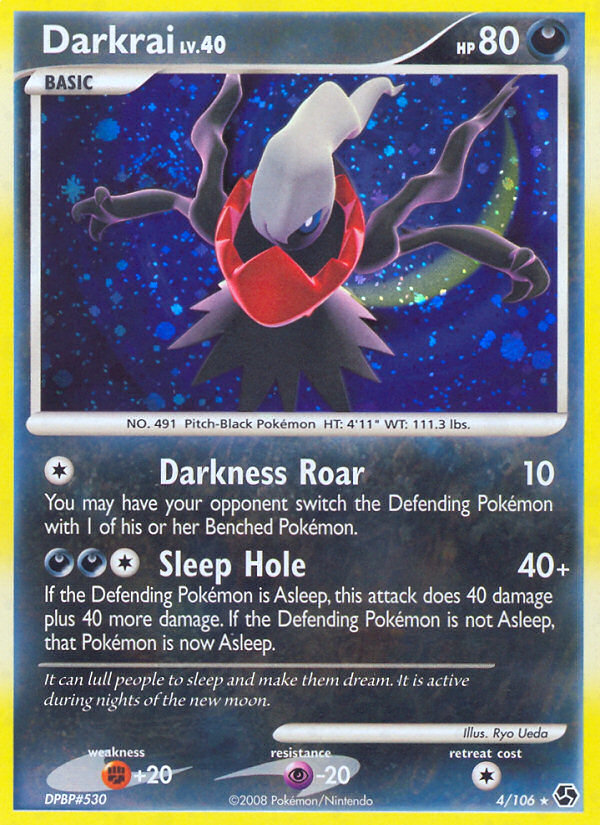 Darkrai (4/106) [Diamond & Pearl: Great Encounters] | Good Games Morley