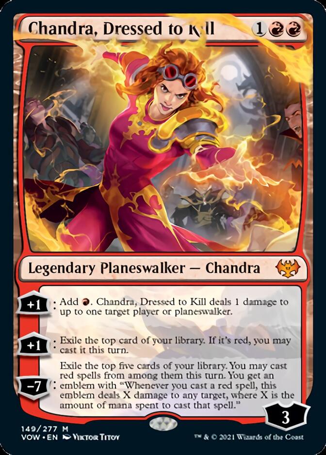 Chandra, Dressed to Kill [Innistrad: Crimson Vow] | Good Games Morley