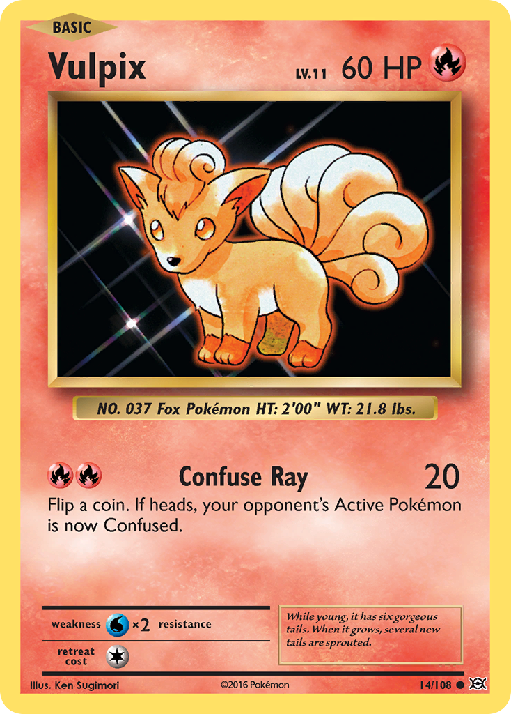 Vulpix (14/108) [XY: Evolutions] | Good Games Morley