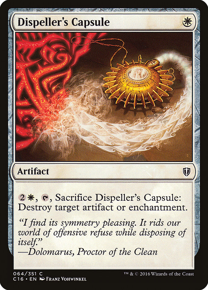 Dispeller's Capsule [Commander 2016] | Good Games Morley