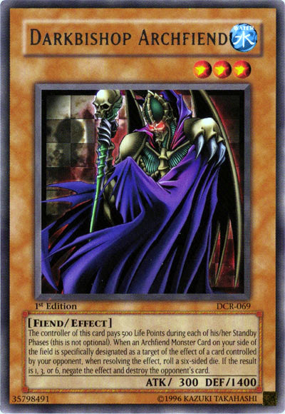 Darkbishop Archfiend [DCR-069] Rare | Good Games Morley