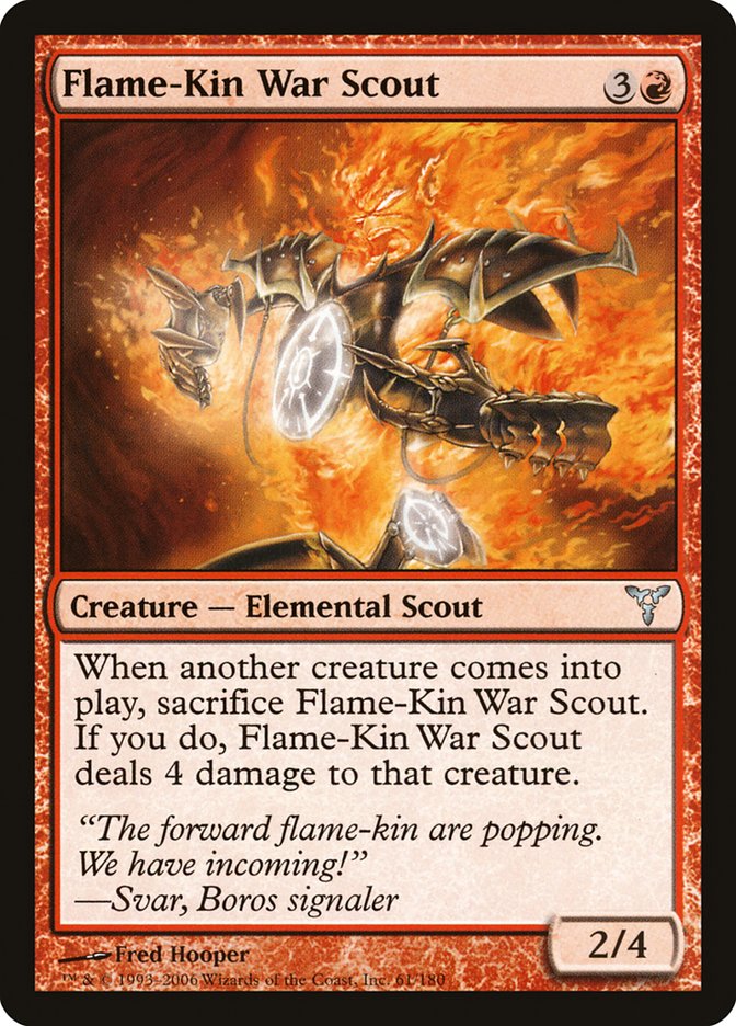 Flame-Kin War Scout [Dissension] | Good Games Morley