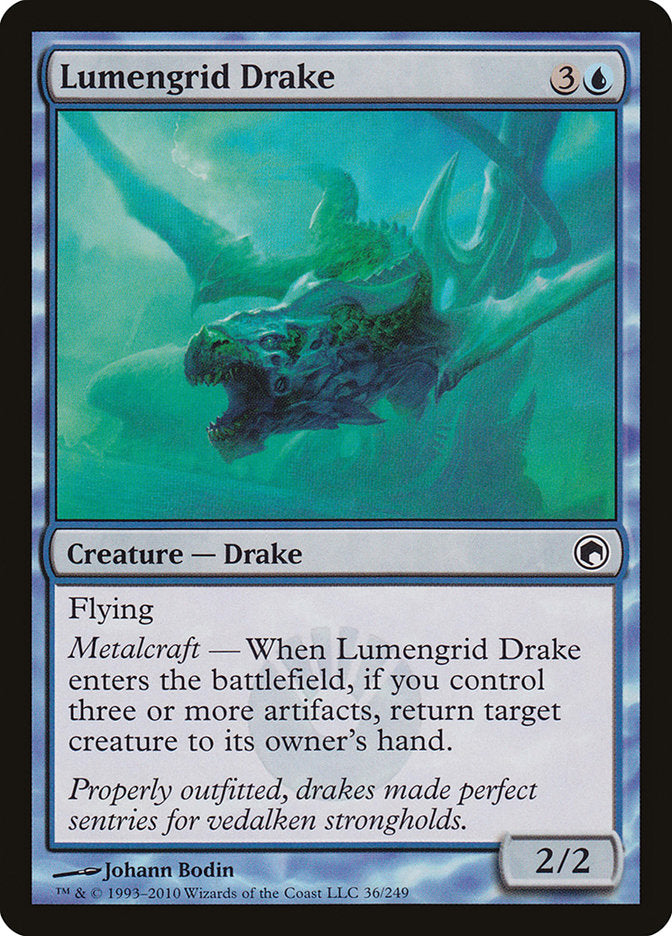 Lumengrid Drake [Scars of Mirrodin] | Good Games Morley