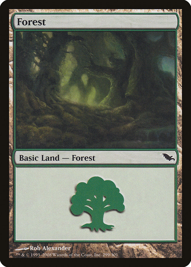 Forest (299) [Shadowmoor] | Good Games Morley