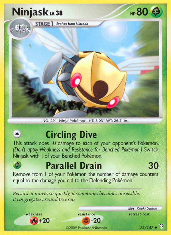 Ninjask (73/147) [Platinum: Supreme Victors] | Good Games Morley