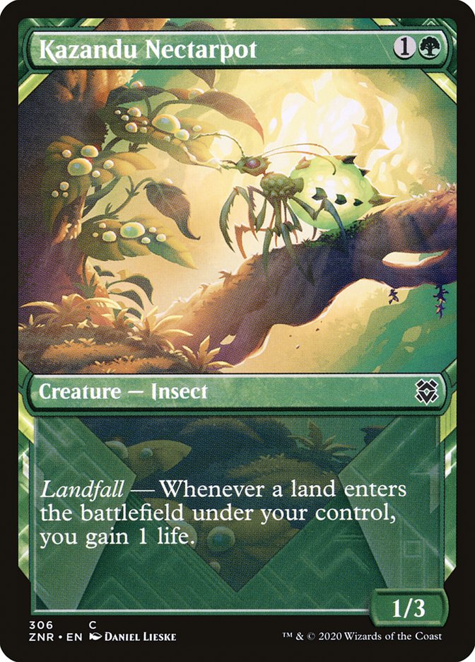 Kazandu Nectarpot (Showcase) [Zendikar Rising] | Good Games Morley