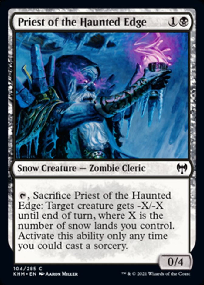 Priest of the Haunted Edge [Kaldheim] | Good Games Morley