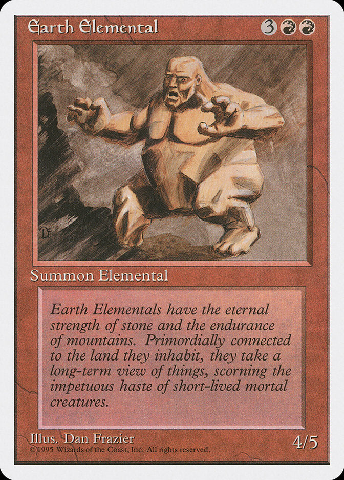 Earth Elemental [Fourth Edition] | Good Games Morley