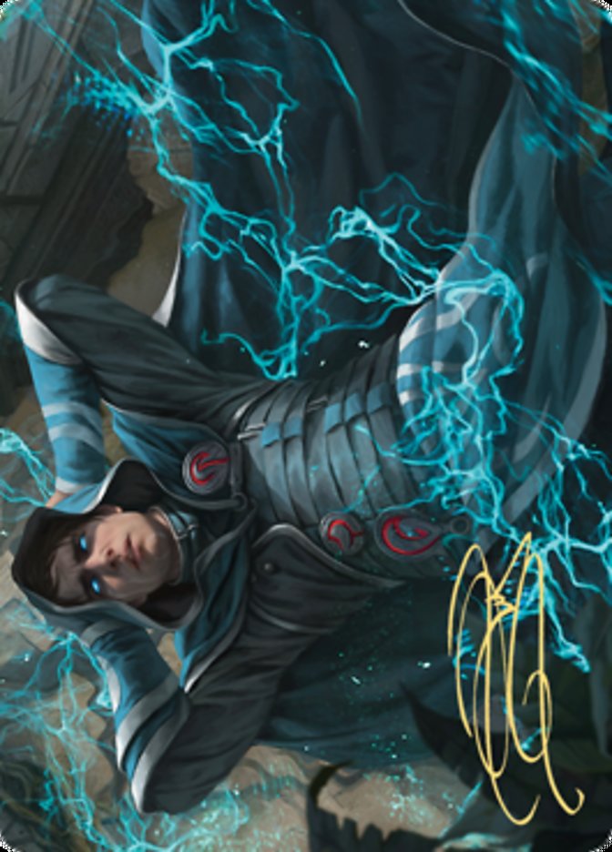 Maddening Cacophony Art Card (Gold-Stamped Signature) [Zendikar Rising Art Series] | Good Games Morley
