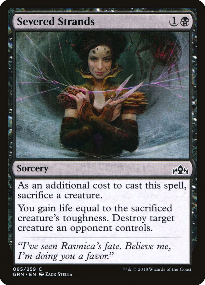 Severed Strands [Guilds of Ravnica] | Good Games Morley