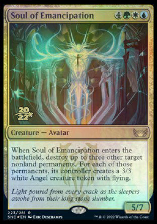 Soul of Emancipation [Streets of New Capenna Prerelease Promos] | Good Games Morley