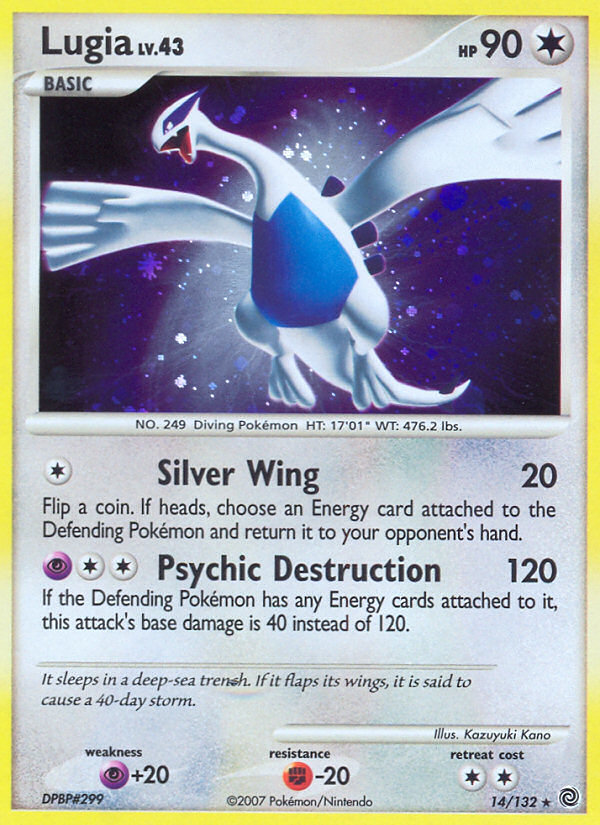 Lugia (14/132) [Diamond & Pearl: Secret Wonders] | Good Games Morley