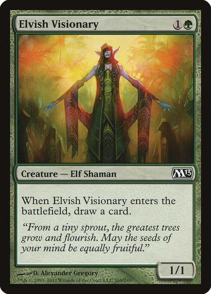 Elvish Visionary [Magic 2013] | Good Games Morley