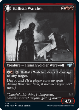 Ballista Watcher // Ballista Wielder [Innistrad: Double Feature] | Good Games Morley