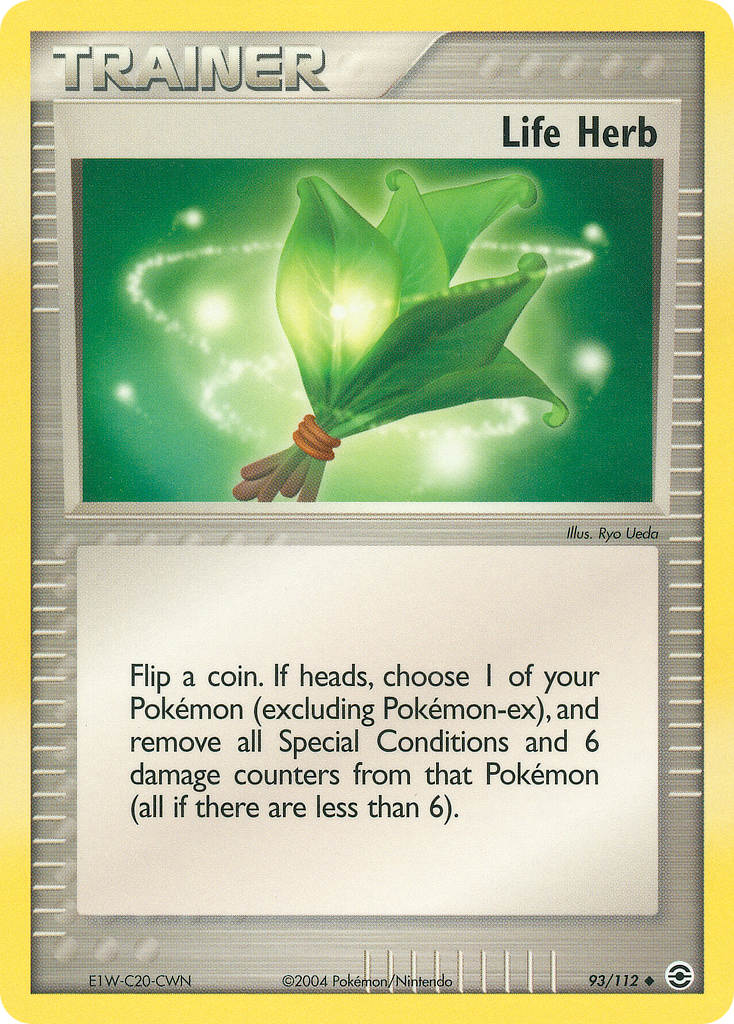 Life Herb (93/112) [EX: Battle Stadium] | Good Games Morley