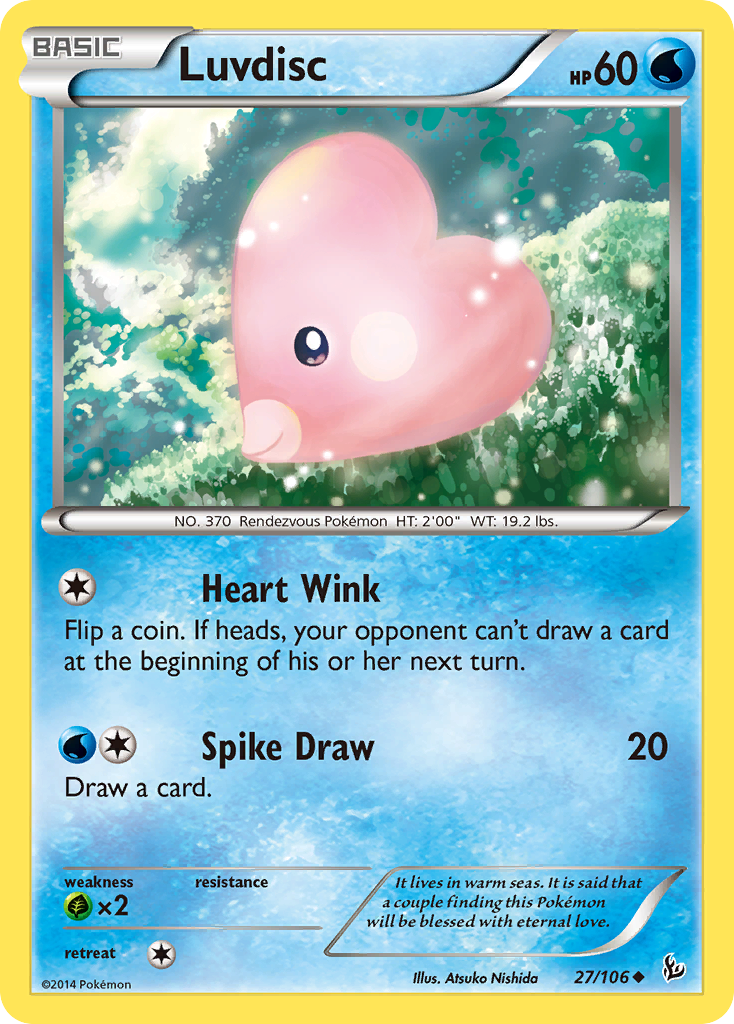 Luvdisc (27/106) [XY: Flashfire] | Good Games Morley
