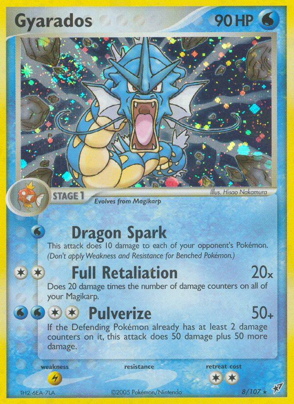 Gyarados (8/107) [EX: Deoxys] | Good Games Morley