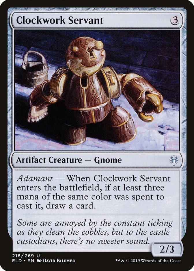 Clockwork Servant [Throne of Eldraine] | Good Games Morley