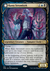 Runo Stromkirk // Krothuss, Lord of the Deep (Showcase Fang Frame) [Innistrad: Crimson Vow] | Good Games Morley